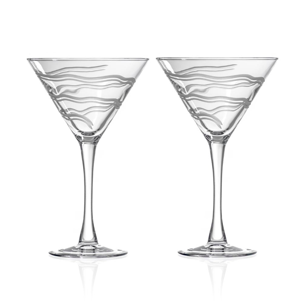 Good Vibrations 10oz Martini Cocktail Glass | Set of 4 - Thumbnail 5
