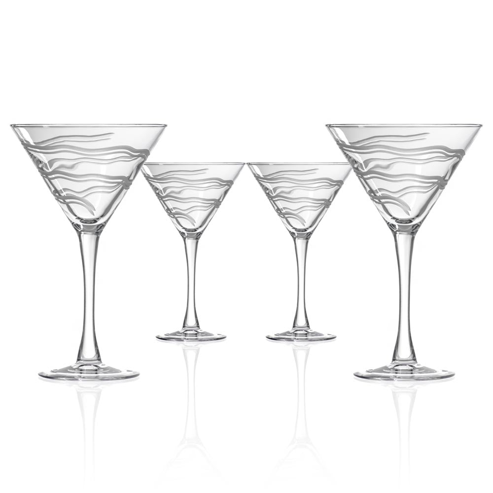 Rolf Glass Good Vibrations 10oz Martini Cocktail Glass