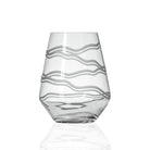 Rolf Glass Good Vibrations 18oz Stemless Wine Tumbler Glass