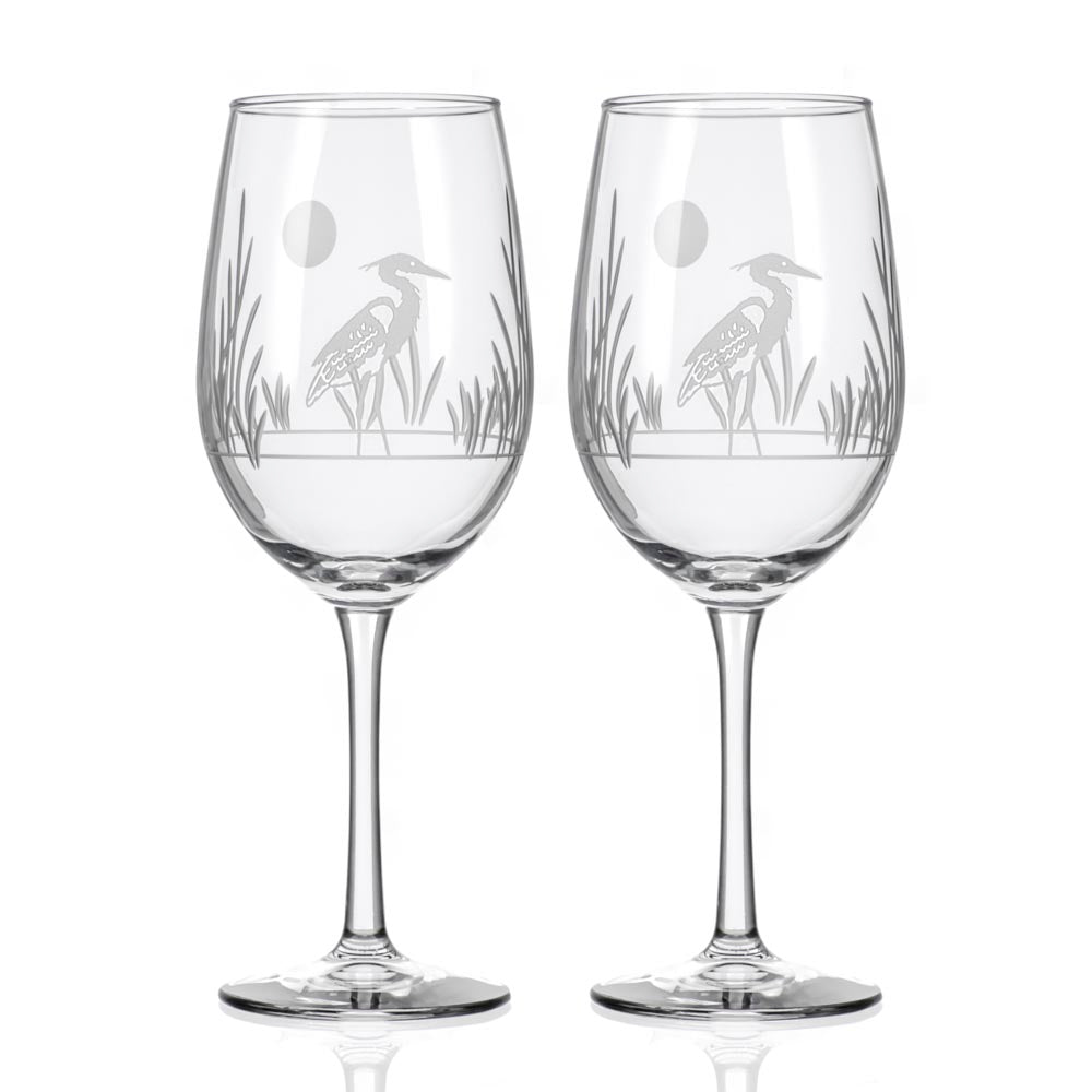Rolf Glass Heron 12oz White Wine Glass