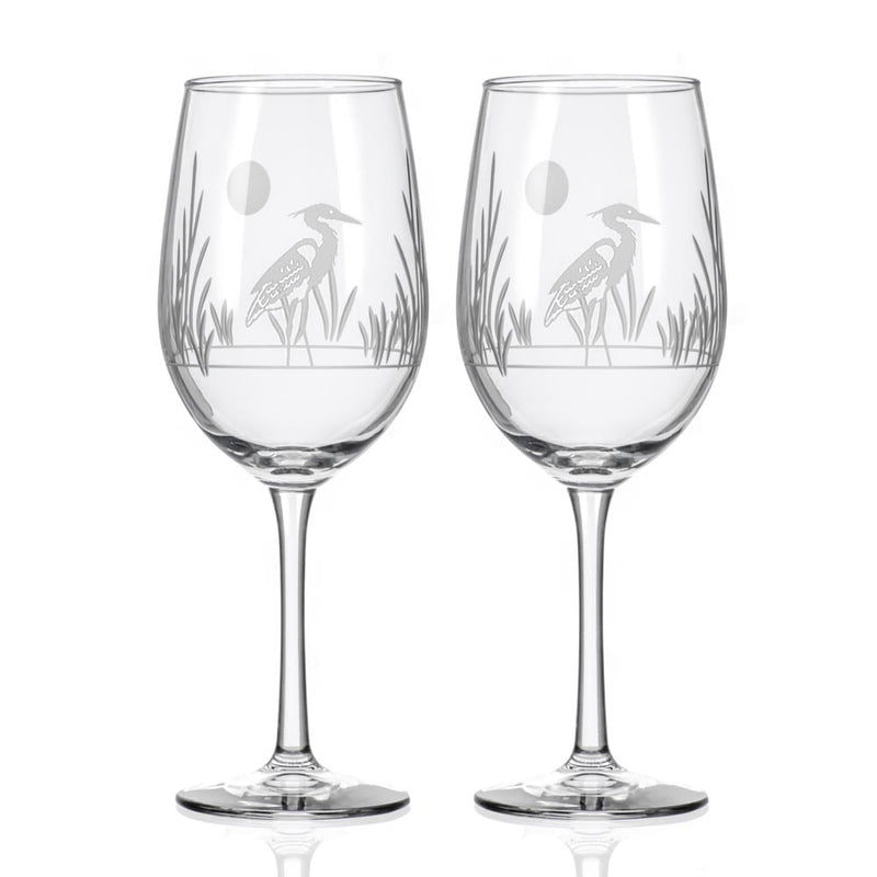 Rolf Glass Heron 12oz White Wine Glass
