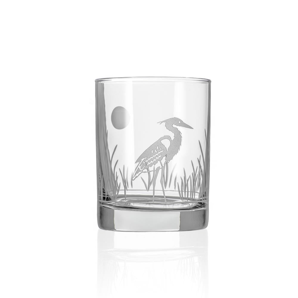 Rolf Glass Heron 14oz Double Old Fashioned Cocktail Glass