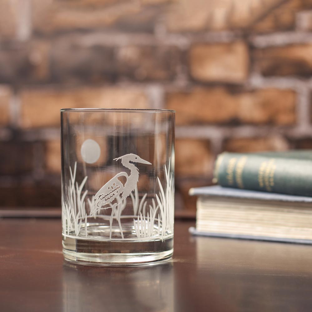Rolf Glass Heron 14oz Double Old Fashioned Cocktail Glass