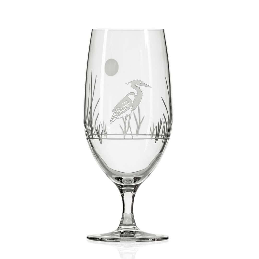 Heron 16oz Footed Iced Tea Glass Set of 4