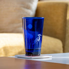 Heron 17oz Cobalt Blue Beer Pine by Rolf Glass