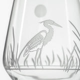 Heron 18oz Stemless Wine Tumbler Rolf Glass