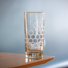 Honeycomb 15oz Cooler Highball Cocktail Glass by Rolf Glass
