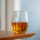 Honeycomb 17oz Stemless Wine Glass by Rolf Glass