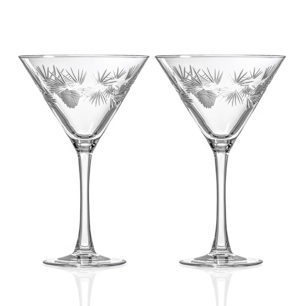 Rolf Glass Icy Pine 10oz Martini Cocktail Glass