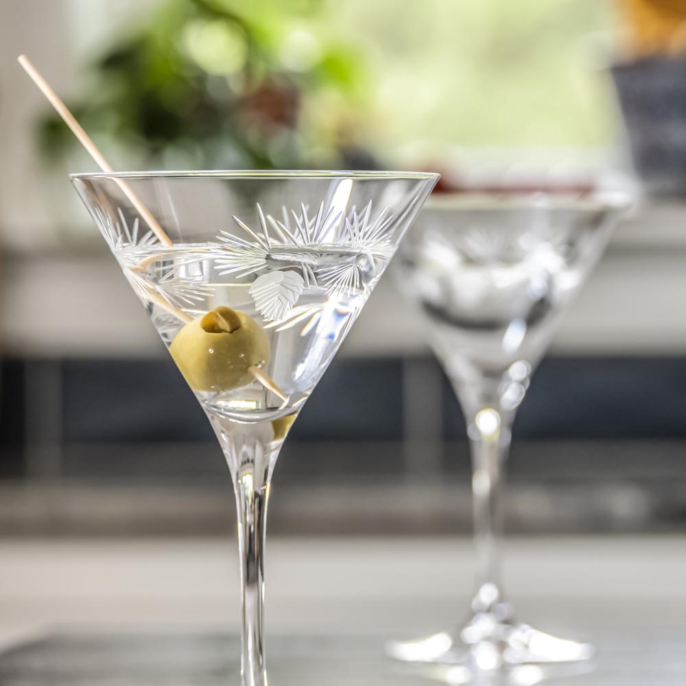 Rolf Glass Icy Pine 10oz Martini Cocktail Glass
