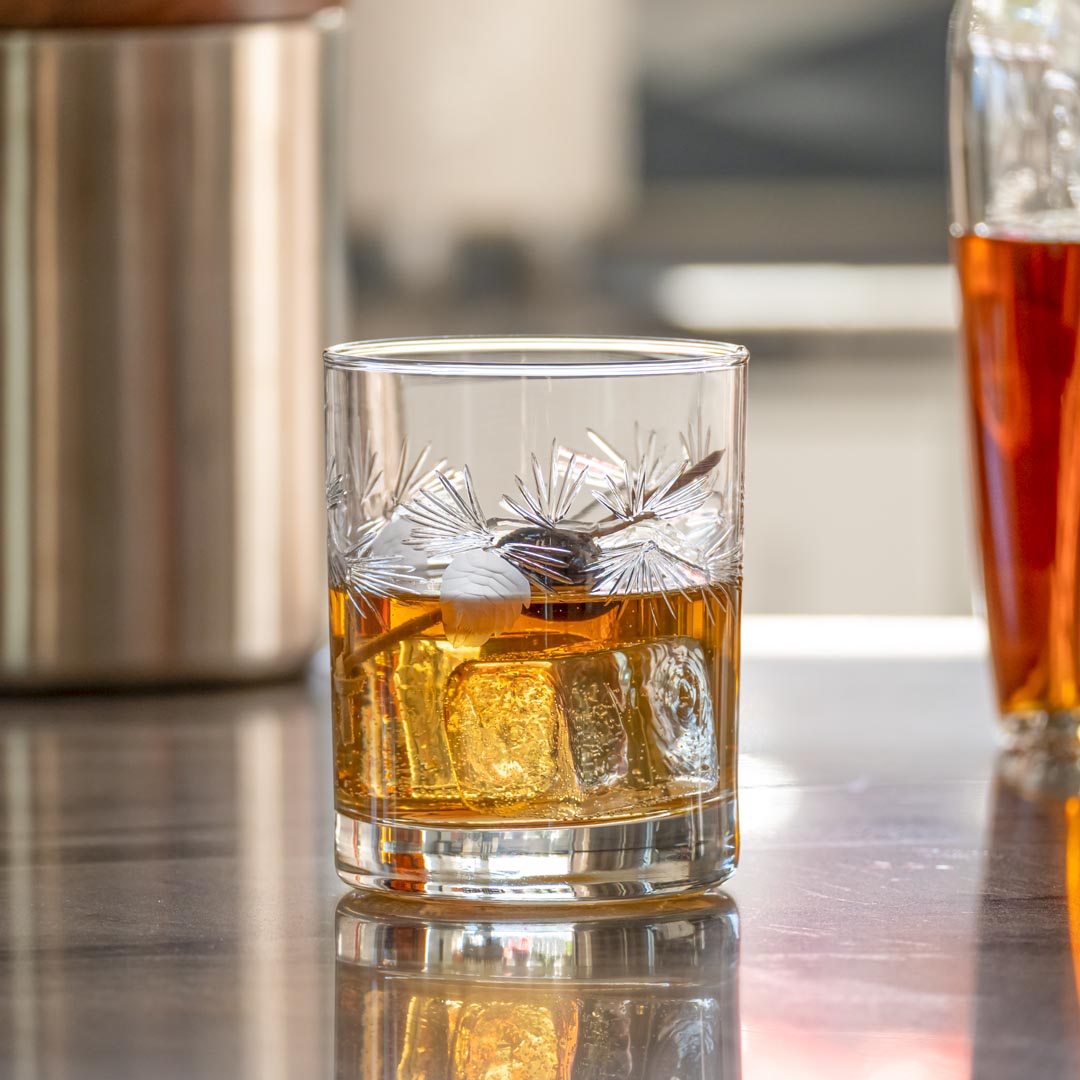 Icy Pine 13oz Double Old Fashioned Cocktail Glass | Set of 4 - Thumbnail 5