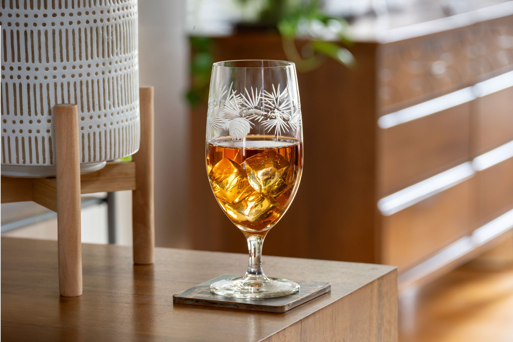 Rolf Glass Icy Pine Iced Tea Glass