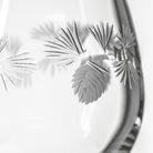 Rolf Glass Icy Pine Balloon Red Wine Glass detailed etching