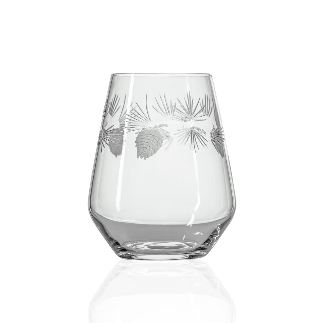 Icy Pine 18oz Stemless Wine Tumbler Glass | Set of 2 - Thumbnail 5