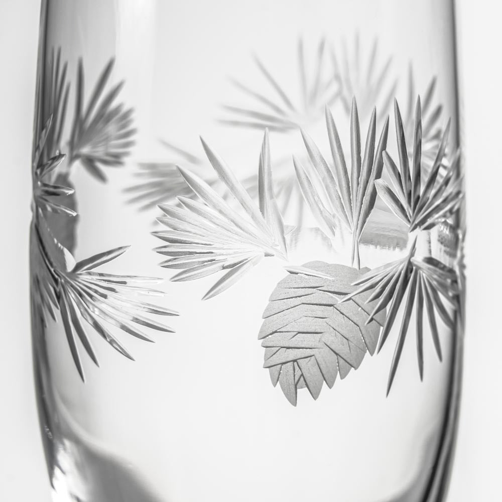 Rolf Glass Icy Pine 8oz Champagne Flute