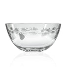 Rolf Glass Icy Pine 9.25 inch Round Glass Bowl