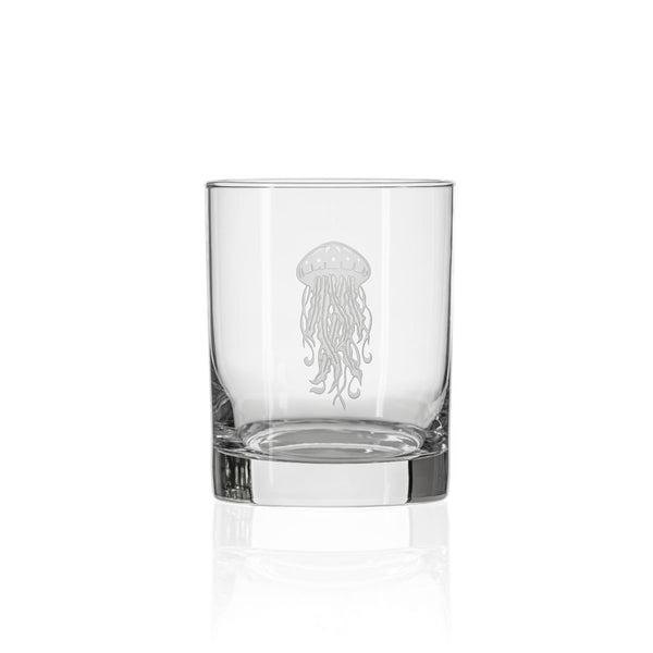 Rolf Glass Jellyfish 13oz Double Old Fashioned Cocktail Glass