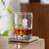 Rolf Glass Jellyfish 13oz Double Old Fashioned Whiskey Cocktail Glass