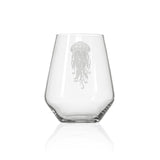 Rolf Glass Jellyfish 18oz Stemless Wine Glass