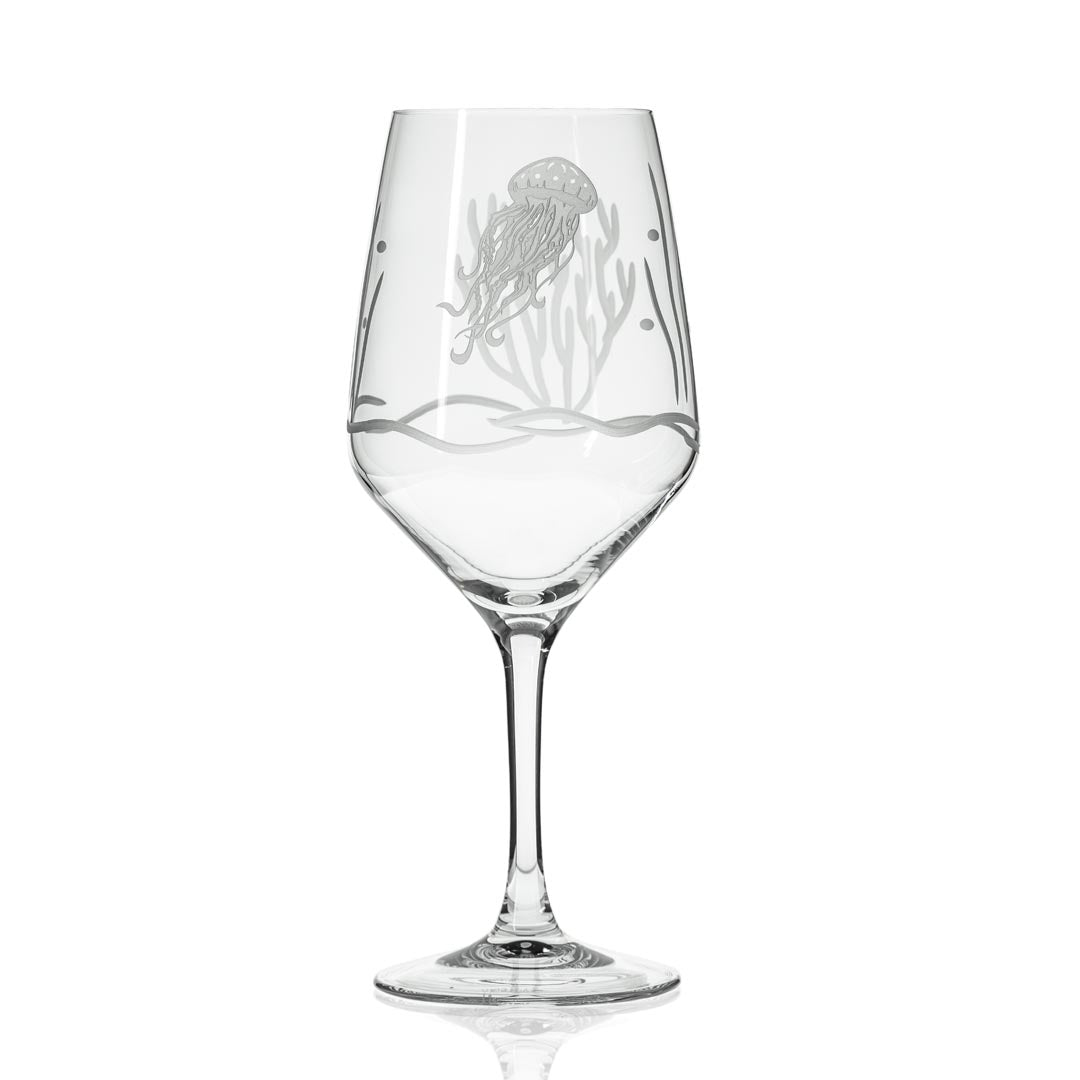 Jellyfish 19.5oz All Purpose Wine Glass by Rolf Glass