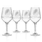 Jellyfish 19.5oz All Purpose Wine Glass Set of 4 by Rolf Glass