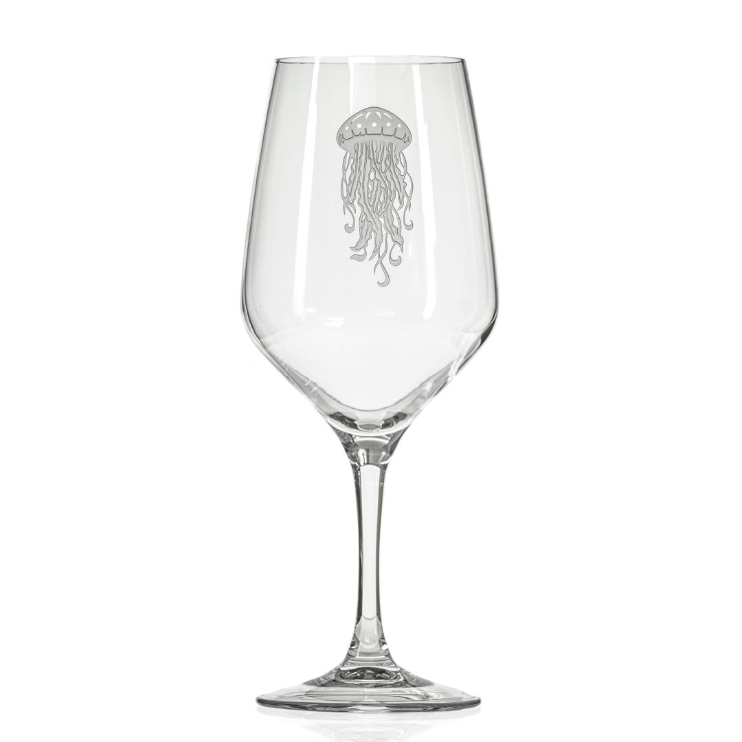 Rolf Glass Jellyfish 19.75oz All Purpose Wine Glass