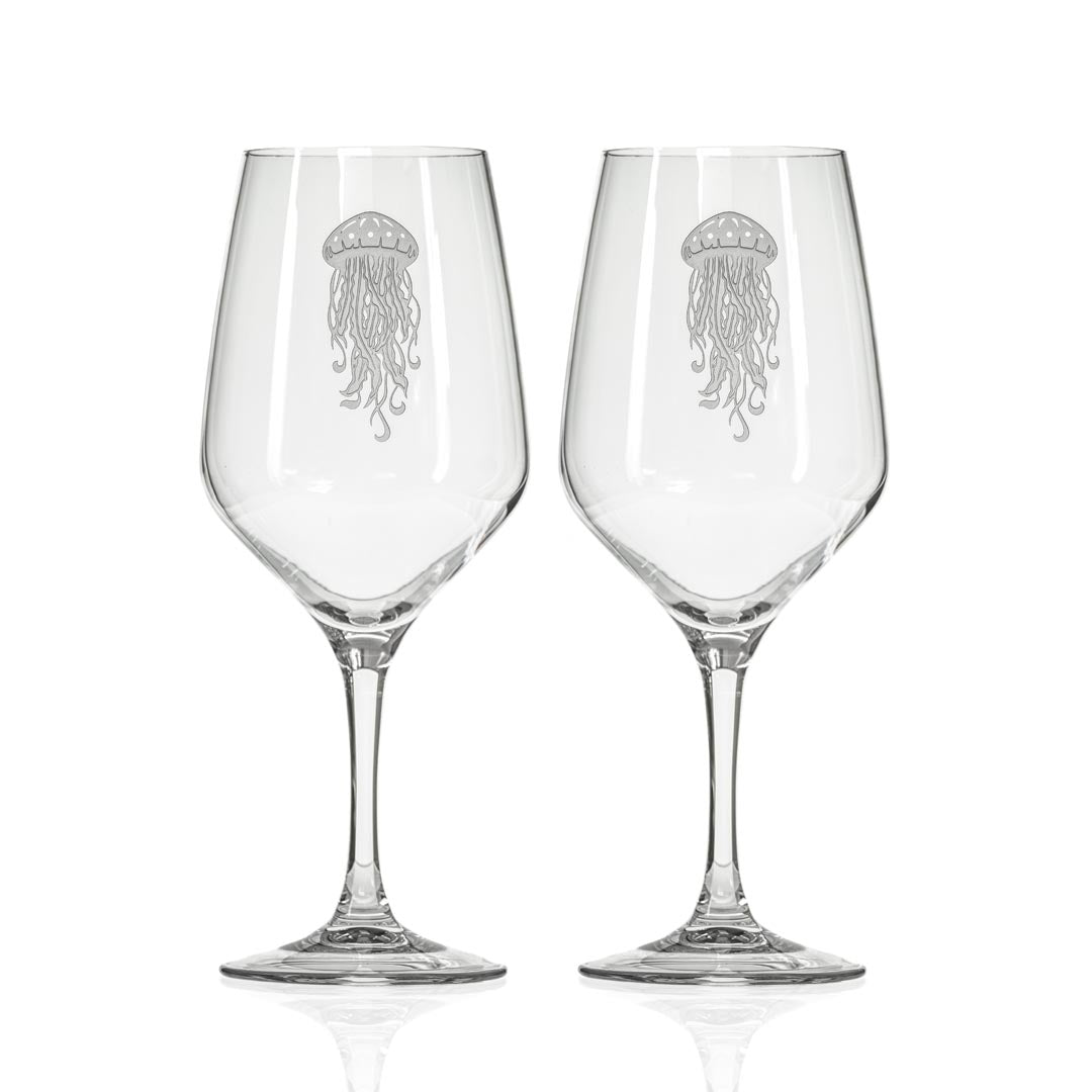 Jellyfish 19.75oz All Purpose Wine Glass - Thumbnail 4