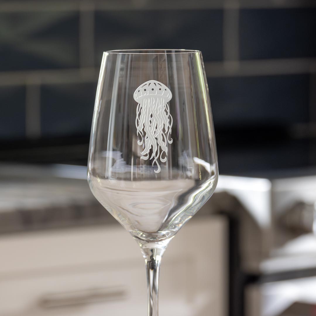 Jellyfish 19.75oz All Purpose Wine Glass - Thumbnail 5