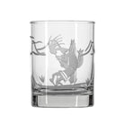 Kokopelli Desert 13oz whiskey glass by Rolf Glass
