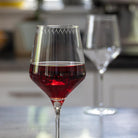Rolf Glass License to Lick 16oz All Purpose Wine Glass with a red wine