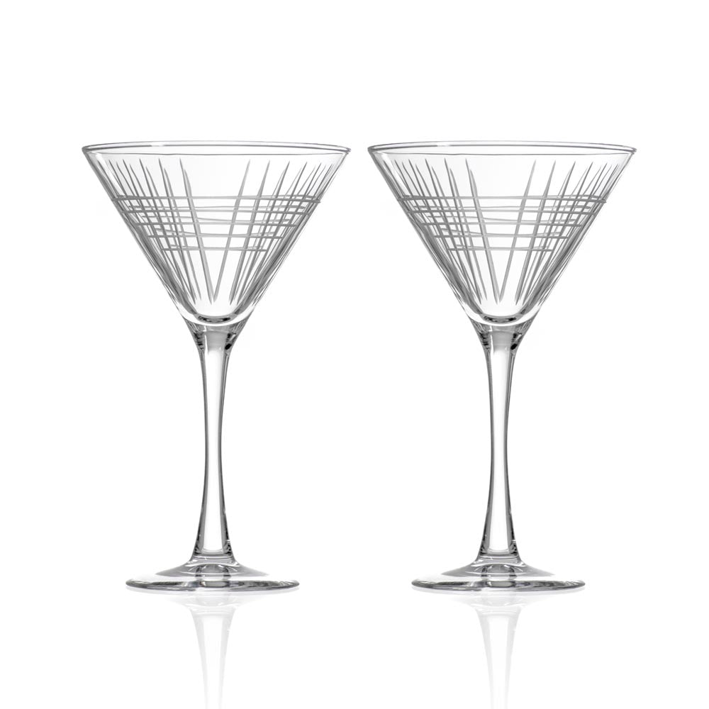 Rolf Glass Matchstick 10oz Martini Cocktail Glass
