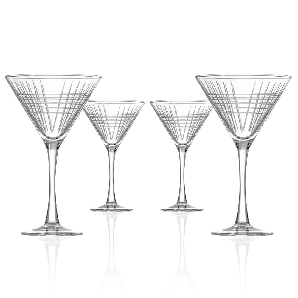 Matchstick 10oz Martini Cocktail Glass | Set of 4