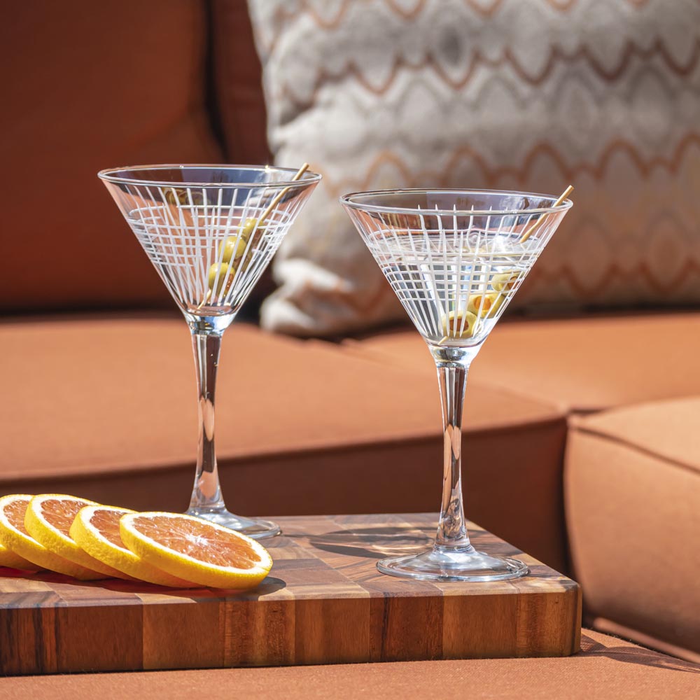 Rolf Glass Matchstick Martini Glass - Thumbnail 5