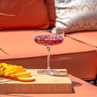 Rolf Glass Mid-Century Modern 10.25oz Coupe Cocktail Glass