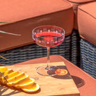 Rolf Glass Mid-Century Modern 10.25oz Coupe Cocktail Glass