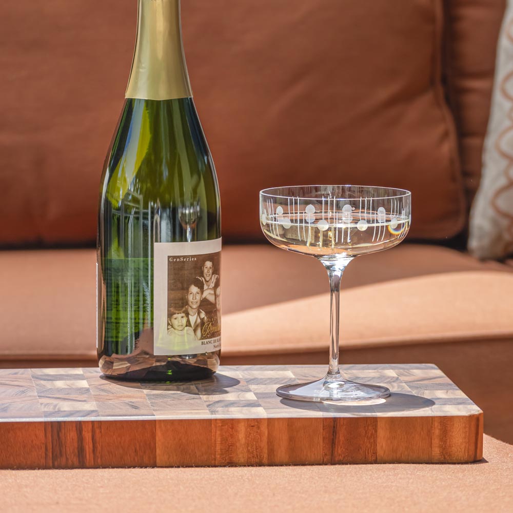 Rolf Glass Mid-Century Modern 10.25oz Coupe Cocktail Glass