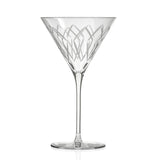 Rolf Glass Mid-Century Modern 10oz Martini Cocktail Glass