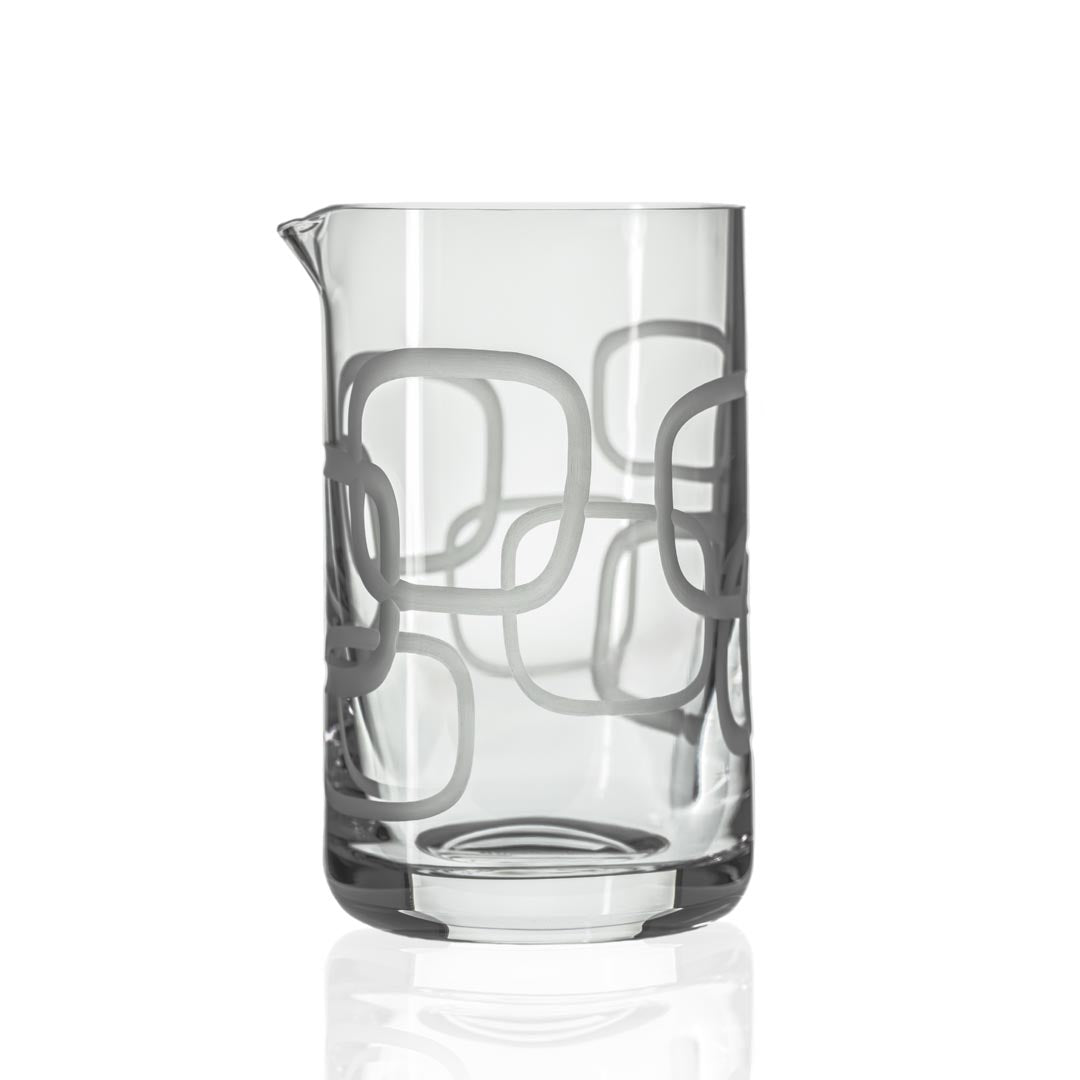 Rolf Glass Mid Century Modern Cocktail Mixing Glass