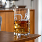 Mid Century Modern Cocktail Mixing Glass by Rolf Glass