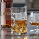 Mid Century Modern Cocktail Mixing Glass is the perfect match for your cocktails