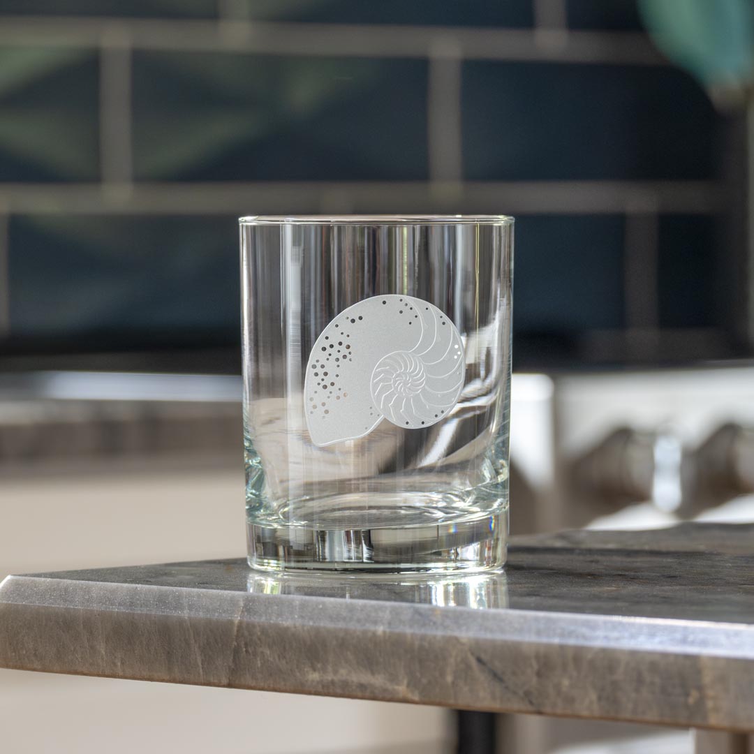 Nautilus 13oz Double Old Fashioned Whiskey Glass | Set of 2 - Thumbnail 4