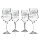 Nautilus 19.5oz All Purpose Wine Glass Set of 4 by Rolf Glass