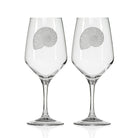 Rolf Glass Nautilus 19.75oz All Purpose Wine Glass set of 2