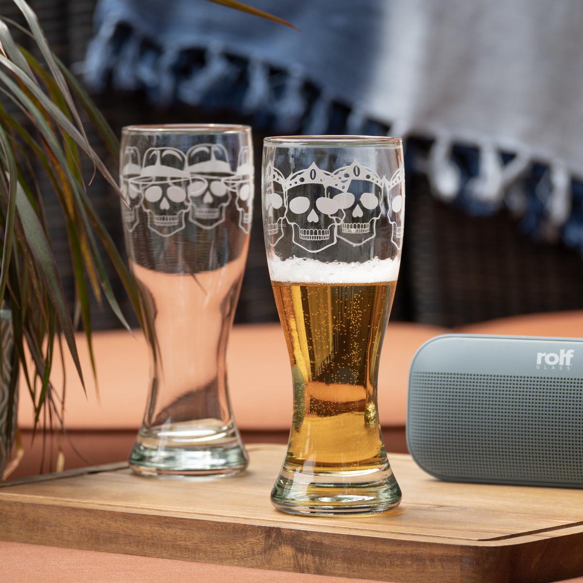 Numbskulls 20oz Large Beer Pilsner Glass | Set of 4 – Rolf Glass