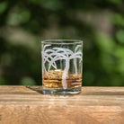 Rolf Glass Palm Tree 13oz Double Old Fashioned Glass