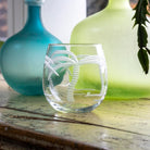 Rolf Glass Palm Tree 16.75oz Red Wine Stemless Glass is a great glass for everyday use