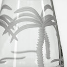 Rolf Glass Palm Tree 18oz Stemless Wine Glass close up