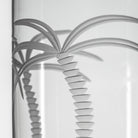 Palm Tree 44oz Martini Glass Pitcher detailed engraving by Rolf Glass