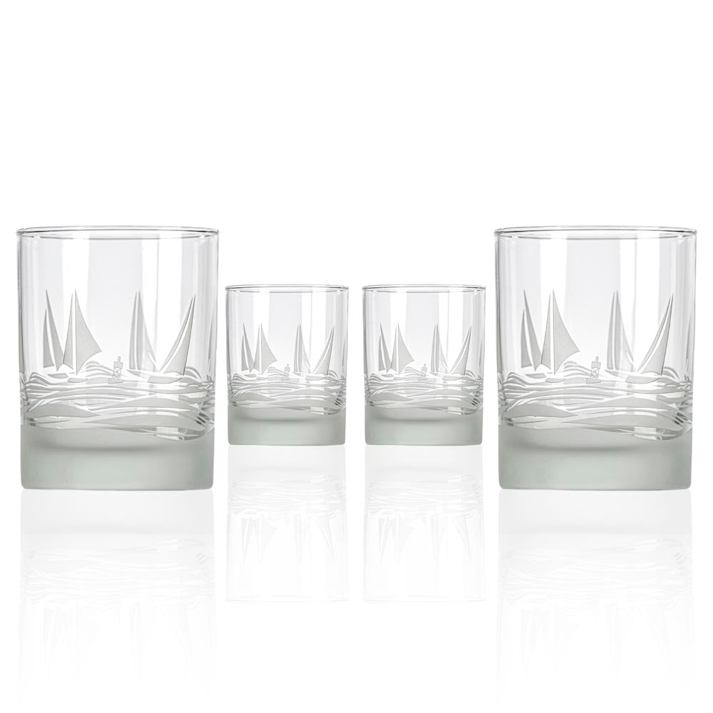 Regatta 13oz Double Old Fashioned Whiskey Glass | Set of 4