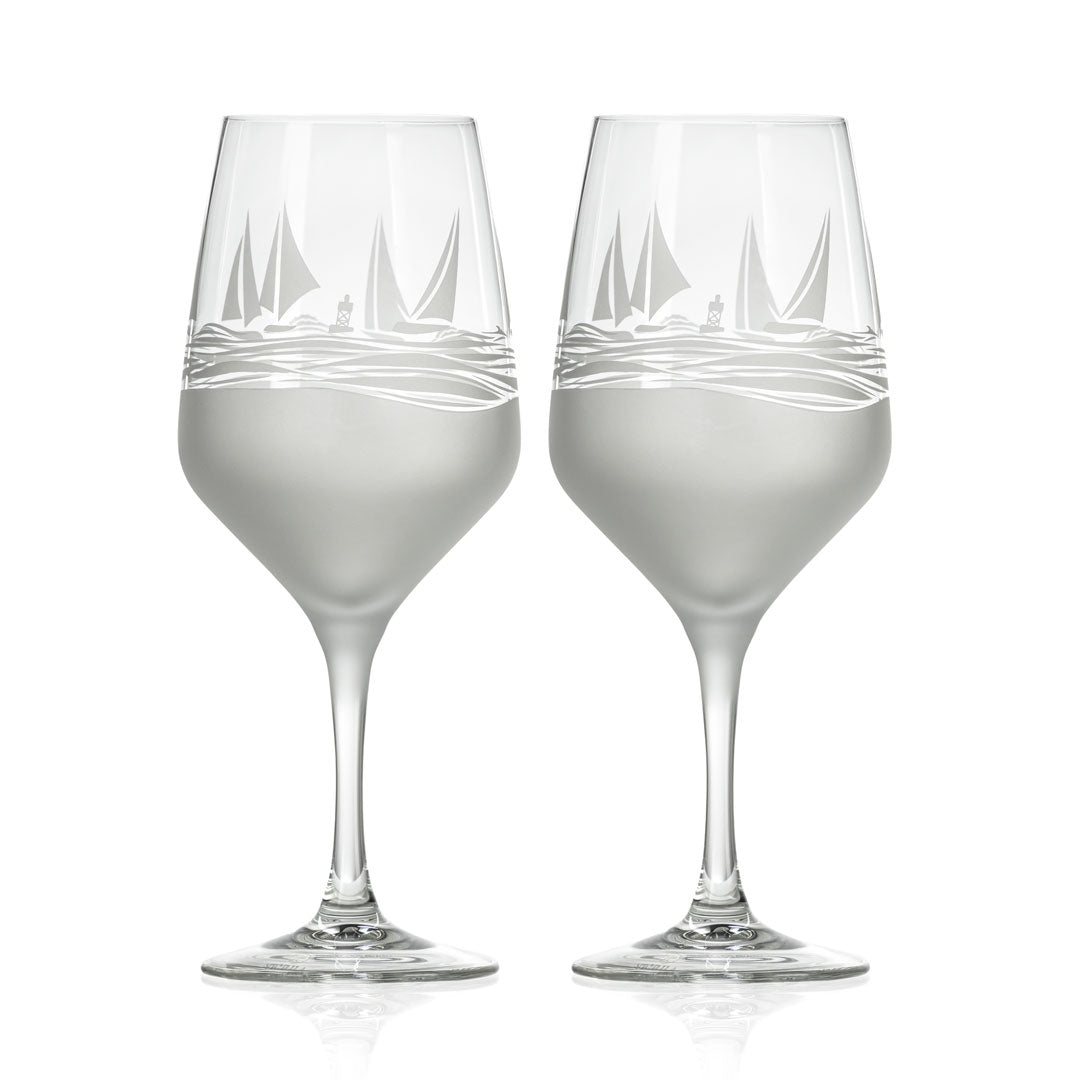 Rolf Glass Regatta 19.5oz All Purpose Wine Glass set of 2